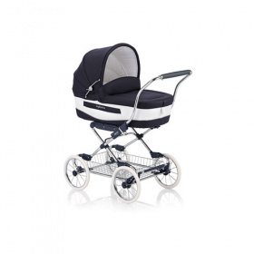 Детская коляска для новорожденных Inglesina Vittoria с шасси Comfort Chrome